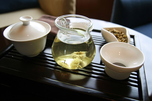 清新菊花茶、幽幽野菜香尽在哈尔滨香格里拉大酒店
